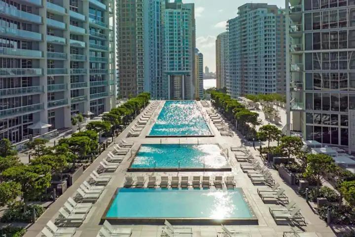 Penthouse 2Br Icon Whotel Brickell Маями Екстериор снимка